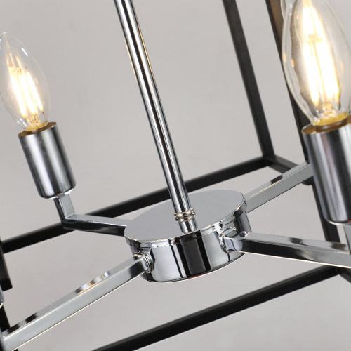 8 Lantern Tiered Chandeliers, Industrial Farmhouse Chandeliers Unavailable Platforms- Temu