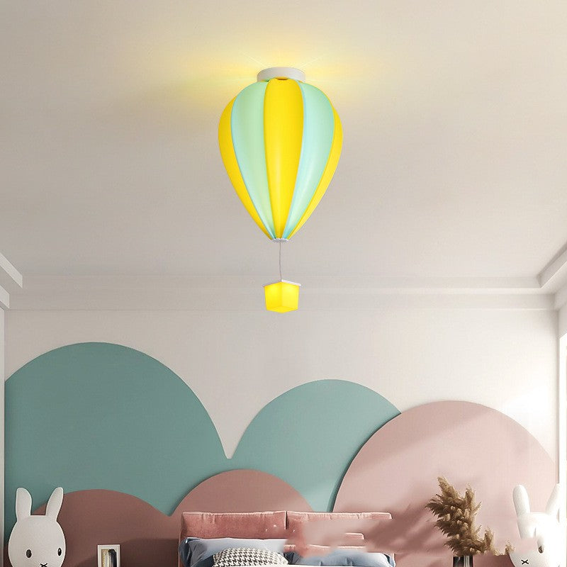 Creative Ceiling Lamp Of Cartoon Children's Room / Pink yellow / Tricolor dimming
