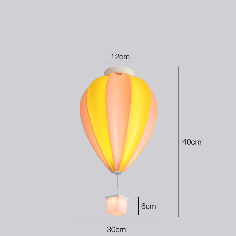 Creative Ceiling Lamp Of Cartoon Children's Room / Blue yellow / Infinite dimming