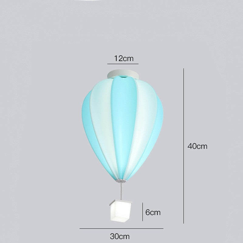 Creative Ceiling Lamp Of Cartoon Children's Room / White pink / Tricolor dimming
