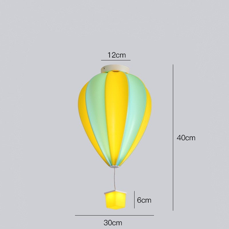 Creative Ceiling Lamp Of Cartoon Children's Room / Yellow / Tricolor dimming