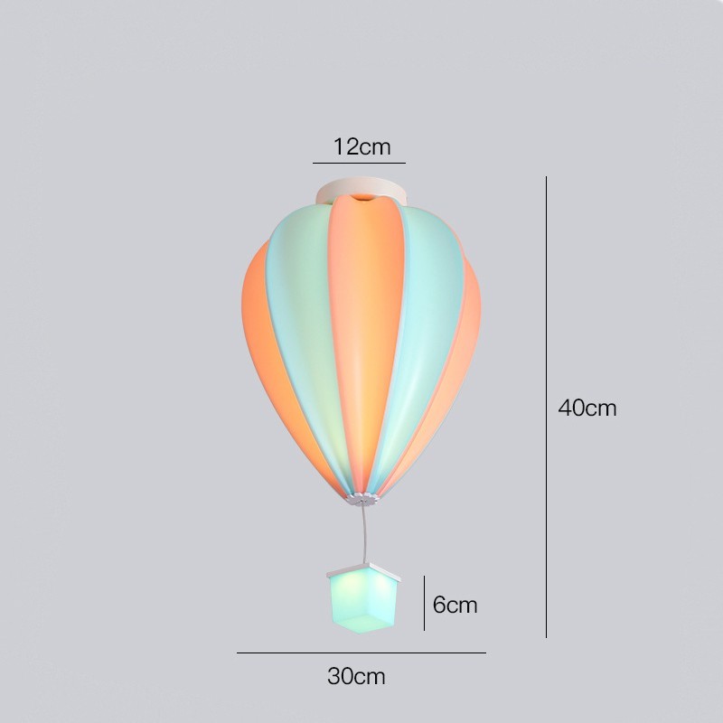 Creative Ceiling Lamp Of Cartoon Children's Room / Blue pink / Tricolor dimming