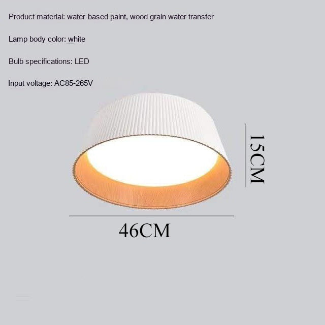 Full Spectrum Ceiling Lamp Italian Minimalistic Personalized Bedroom Light / Black Ceiling Type A / Three Colors