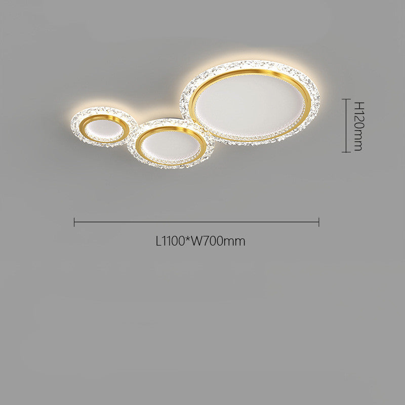 Home Creative Warm And Romantic Bedroom Lamp / 8098Platinum 110CM / Tricolor dimming