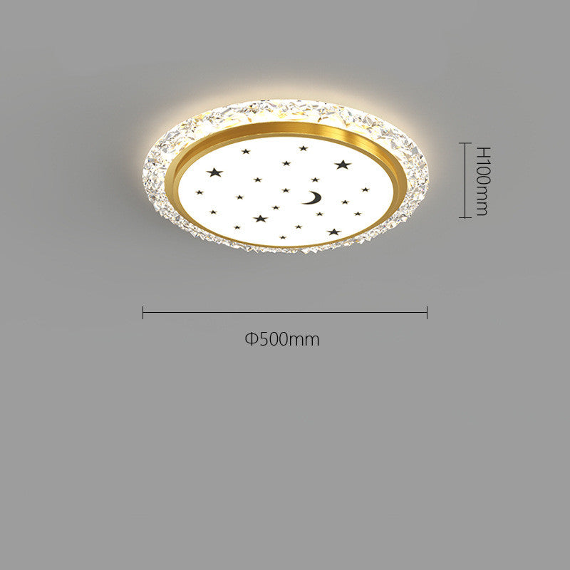 Home Creative Warm And Romantic Bedroom Lamp / 8102Platinum 50CM / Apolar modulation
