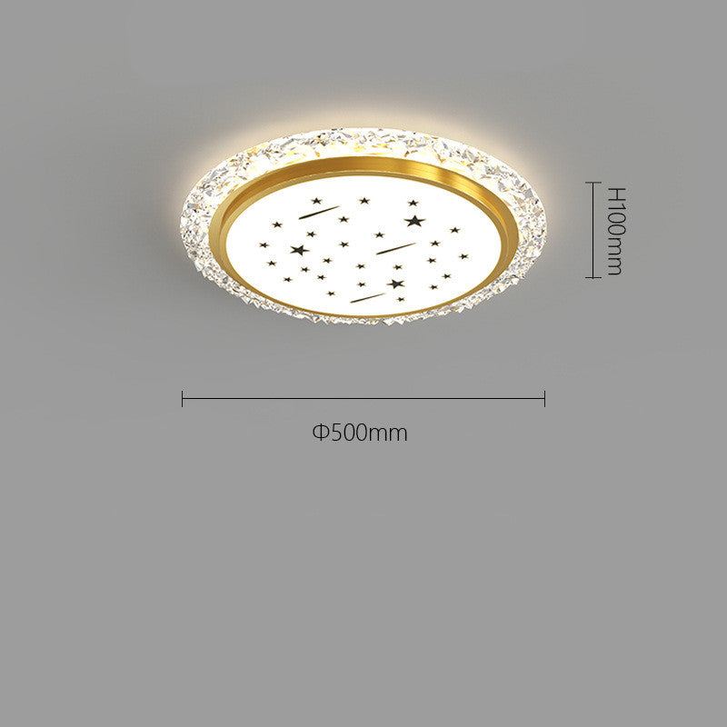Home Creative Warm And Romantic Bedroom Lamp / 8098white 110CM / Tricolor dimming