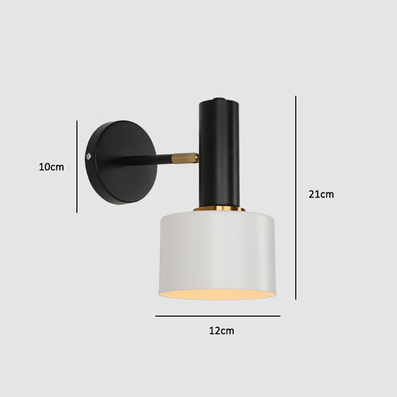 Living Room Bedroom Bedside Lamp / Gold And Black / Warm light