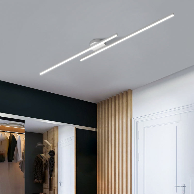 Minimalist Linear LED Aisle Ceiling Light / A