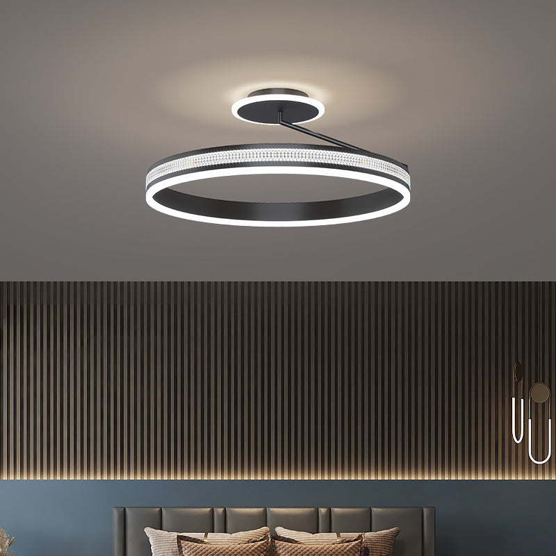 Modern And Minimalist Bedroom Ceiling Lights / Gold / White light / 40cm