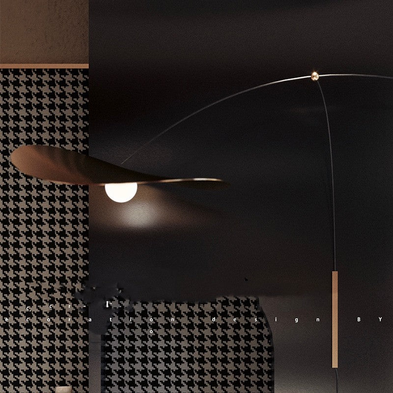 Simple Modern Living Room Study Atmosphere Bedroom Background Wall Rocker Arm Light / Black / Tricolor light